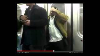 Fight on NYC 6 Train Stopped by Casual Potato Chip Guy [upl. by Ereveniug]