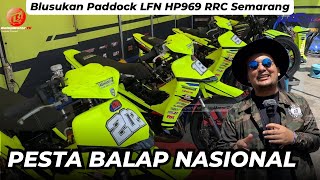 Blusukan Paddock LFN HP969 Road Race Championship 2024 RD2 Semarang [upl. by Eralc399]