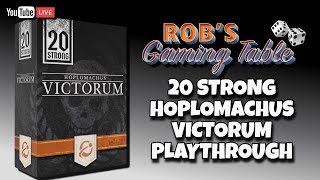 20 Strong Victorum Playthrough Hoplomachus [upl. by Giarg76]