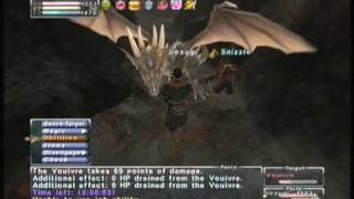 FFXI  Vouivre duo Uesugisamdnc Snizzlenindnc [upl. by Ainitsirc]