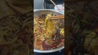 Mom cooking hotpot tonight 💕hotpot chinesefood asmr food eatingvideos mukbang shorts food [upl. by Htinek754]