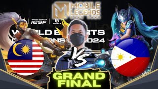 NOBAR IESF WEC 2024  MLBB GRAND FINAL   Mobile Legends Bang Bang  malaysia [upl. by Ayor189]