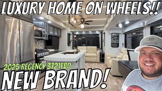 NEW BRAND  Redwood RV Makes a DESTINATION RV 2025 Regency 3721FDB [upl. by Trahurn]