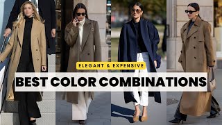 Best color combinations to look elegant and expensive part 1 [upl. by Sutsuj]