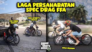 Balap Drag MXKing 500cc VS Mio Sporty 350cc [upl. by Normac]