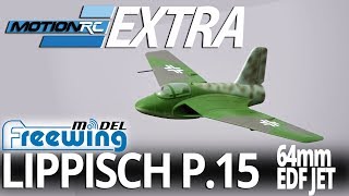 Freewing Lippisch P15 64mm EDF Jet  Extra Flight  Motion RC [upl. by Rawlinson]