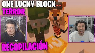 MEJORES MOMENTOS de FARGAN y WILLY en ONE LUCKY BLOCK TERROR 😱🥶 [upl. by Roinuj591]