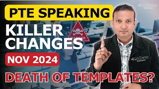 PTE Speaking Templates Dead  Major Changes Nov 2024  Edutrainex PTE [upl. by Hurless420]