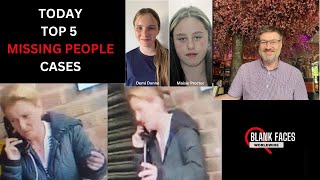 TODAY Top 5 Missing PERSONS CASES [upl. by Erle35]