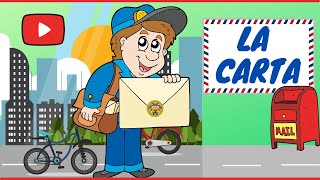 La Carta y su Historia Videos Educativos para Niños [upl. by Nemzzaj468]