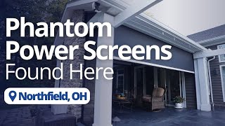 Phantom Retractable Power Screens Found Here  Northfield Ohio [upl. by Ablem]