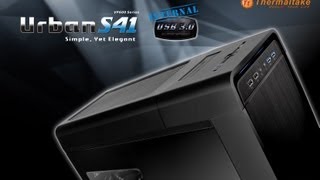 Thermaltake  Urban S41 midtower chassis [upl. by Aerdnaeel923]