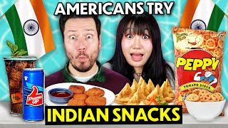 Americans Try Indian Snacks For The First Time [upl. by Warp331]