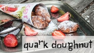 How to make quark doughnutricotta doughnut [upl. by Naitsabas25]