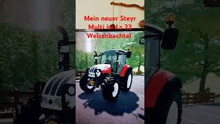 Neuer Steyr Multi im Ls 22 Weisenbachtal [upl. by Hatty]