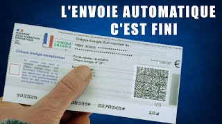 Fin de l’envoi automatique du chèque énergie [upl. by Nysila]