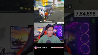 AKSHAY AKZ ROOM WIN CHITHAPOLE giveaway akshay trending trendingshorts freefiremax [upl. by Micco]