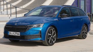 New SKODA OCTAVIA SPORTLINE FACELIFT 2024  exterior interior amp details COMBI [upl. by Adamski]