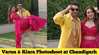 Varun Dhawan amp Kiara Advani Photoshoot at Chandigarh  Promotion Jug Jug Jeeyo [upl. by Det436]