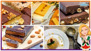 🎅 4 TURRONES INCREIBLES que Querrás Probar 😋 🎄 Cómo hacer TURRÓN CASERO para Navidad 🎄 [upl. by Aicetal]