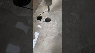 Water jet Cutting machine Glass Stone Ceramic metal shorts [upl. by Simon]