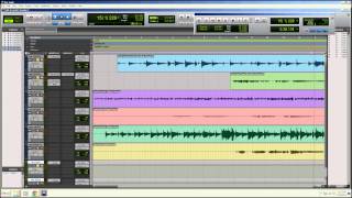 Edit Window Scrolling Options in Pro Tools [upl. by Nylanej]