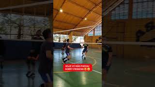 COMO NAO PASSAR NADA NO BLOCK volleyball sports volleyballworld [upl. by Dnarb]