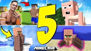 5 NAJDZIWNIEJSZYCH MODÓW W HISTORII MINECRAFT [upl. by Chatwin]