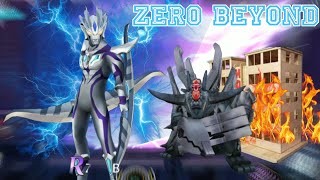 ultraman zero beyond melawan maga grand king dengan serangan petir  ultraman fighting heroes [upl. by Undry]