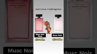 Narciso Musc Noir vs Musc Noir Rose reviewnuochoa fragrance nuochoa perfume review shorts [upl. by Eelyk]