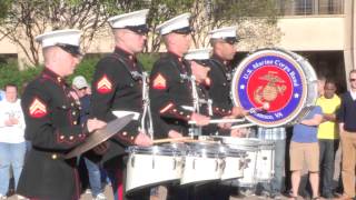 Hullabaloo 2015  Drumline Battle 1 Scots Guard vs Marines [upl. by Gretta]