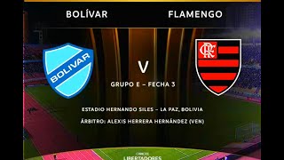 Bolivar vs Flamengo  Libertadores 2024 Jornada 3  Encuentro Completo [upl. by Ettenuj]