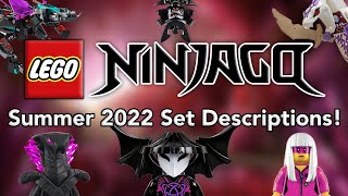 Ninjago Summer 2022 Leaked Set Descriptions Returning Villians Vengestone Buyer Revealed [upl. by Zuckerman]