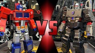 Megatron Robosen VS Optimus Prime  ROBOT DEATH BATTLE [upl. by Otilia679]