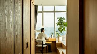 Inside A JapaneseInspired 88 Sqm Home With Stunning Sea Views  Singapore [upl. by Mellman721]