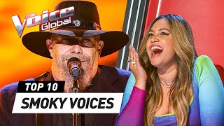 UNEXPECTED Unthinkable RASPY VOICES in Blind Auditions on The Voice [upl. by Mateusz]