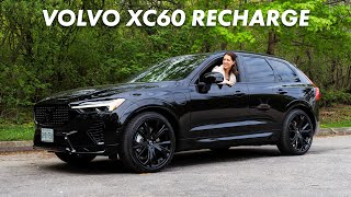 Volvo XC60 Recharge Review  The Black Edition [upl. by Atteragram]