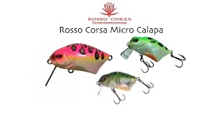 Воблер Rosso Corsa Micro Calappa Подводная сьемка Underwater [upl. by Underwood143]