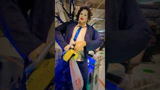 Leatherface Animatronic Spirit Halloween 2023 [upl. by Khorma]