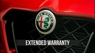 Alfa Romeo Extended Warranty [upl. by Corvin]