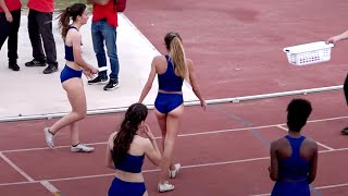 4x400m Sub20 Mixto Cto Cataluña Relevos 30521 Tarragona [upl. by Annekahs]