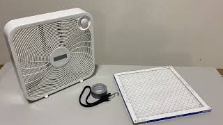 How to Build a Filter Fan for Safer Air [upl. by Naerda269]