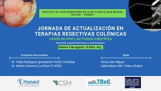 Jornada de actualización en terapias resectivas colónicas [upl. by Liatnahs]