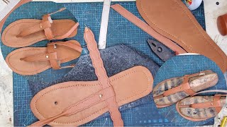 How to make female sandals [upl. by Litha328]