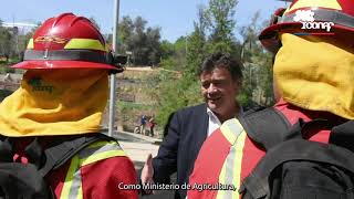 Presentan plan de 3200 km de cortafuegos para prevenir incendios forestales [upl. by Downs]