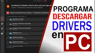 🟢 Programa para Descargar Drivers Automáticamente Gratis en  Windows 7 8 y 10 [upl. by Sheri]