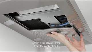 How to change your AEG cooker hood filter  Carbon filter [upl. by Samson601]