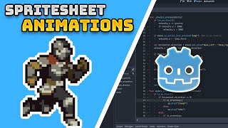 2D Platformer Spritesheet Animations Godot 4 [upl. by Tavi]