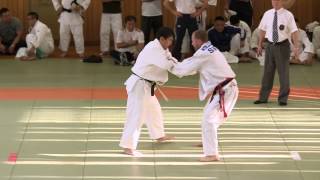 Mats Westlund VS 小口伸夫 2013 日本マスターズ柔道大会 [upl. by Ridley455]