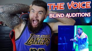 JULIAN KING  ALL TIME LOW  The Voice Blind Audition 2019 REACTION [upl. by Jorie]